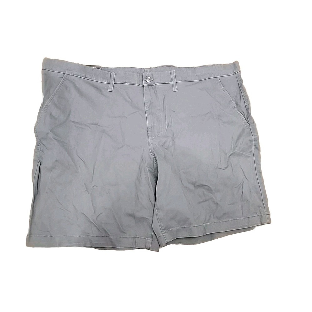 Member's Mark Men's Everyday Flat‎ Front Short 42 Grey